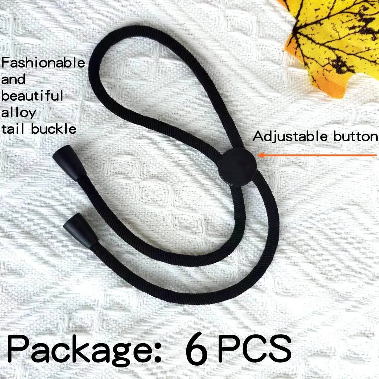 6PCS Adjustable Headband Hair Tie for Thick Heavy Natural Kinky & Curly Hair, C-1 Count (Pack of 6)
