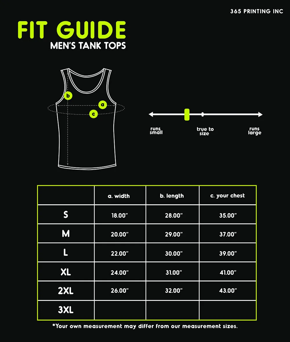 Adult-ish Mens White  Sleeveless Tank Top Trendy Typography Top