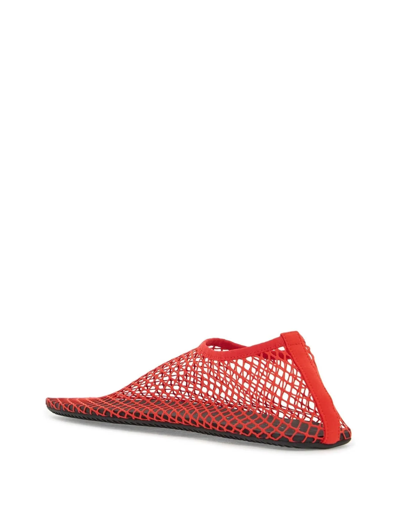 Ballet Flats with Mesh Design