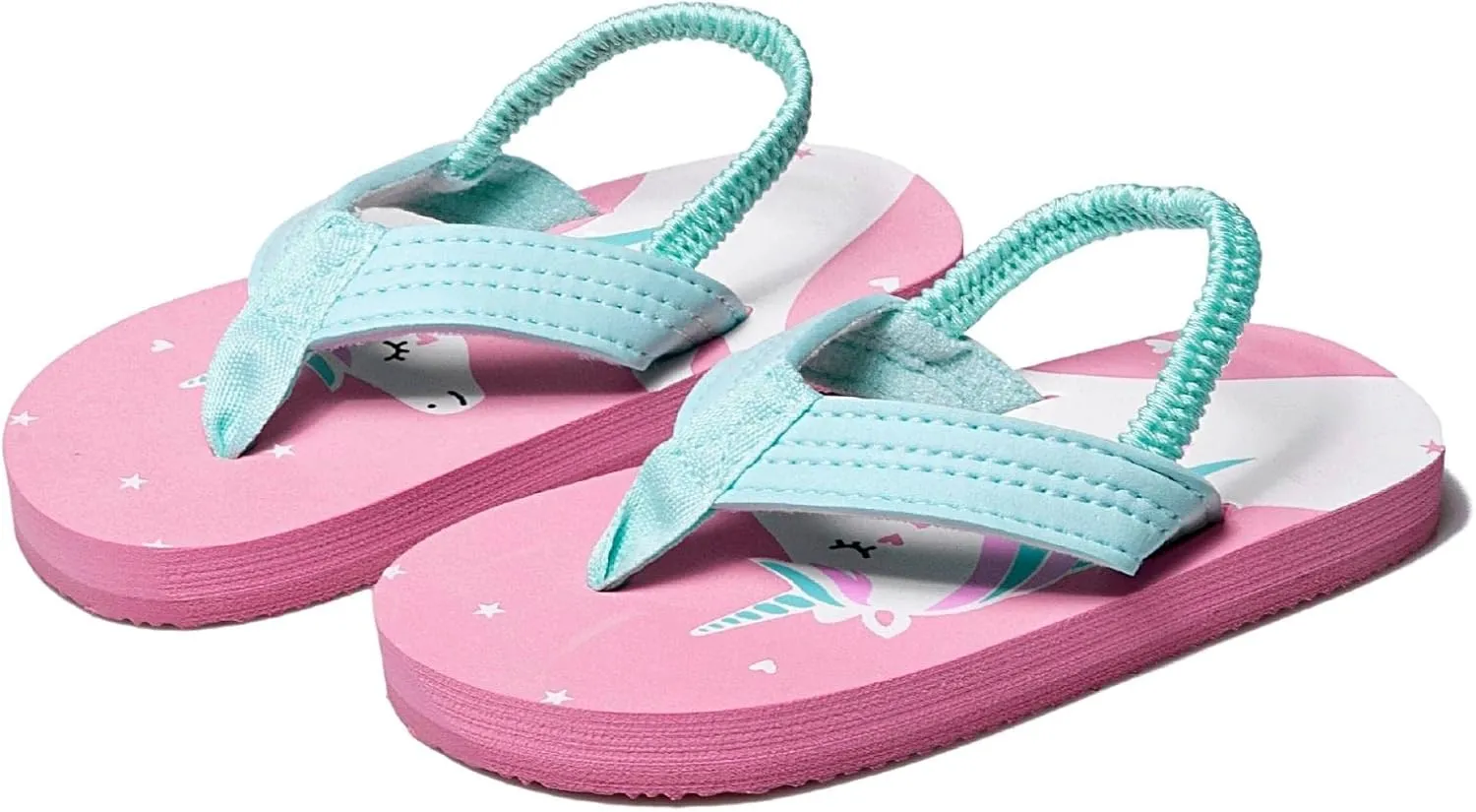 Ceruwum Toddler Girls Beach Pool Flip Flops Sandals Water Shoes