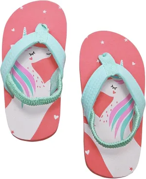 Ceruwum Toddler Girls Beach Pool Flip Flops Sandals Water Shoes