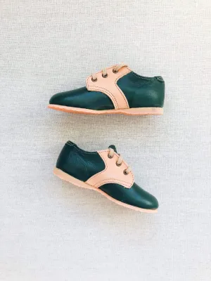 classic saddle shoes in pine