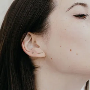 Curve Ear Climbers
