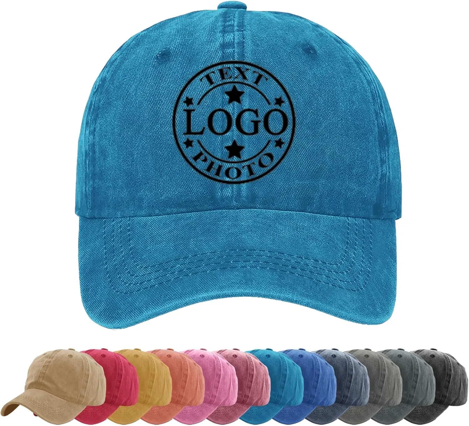 Custom Baseball Cap Bulk Custom Hat for Man Woman Design Your Custom Trucker Hats Add Text Logo Photo Personalized Cap