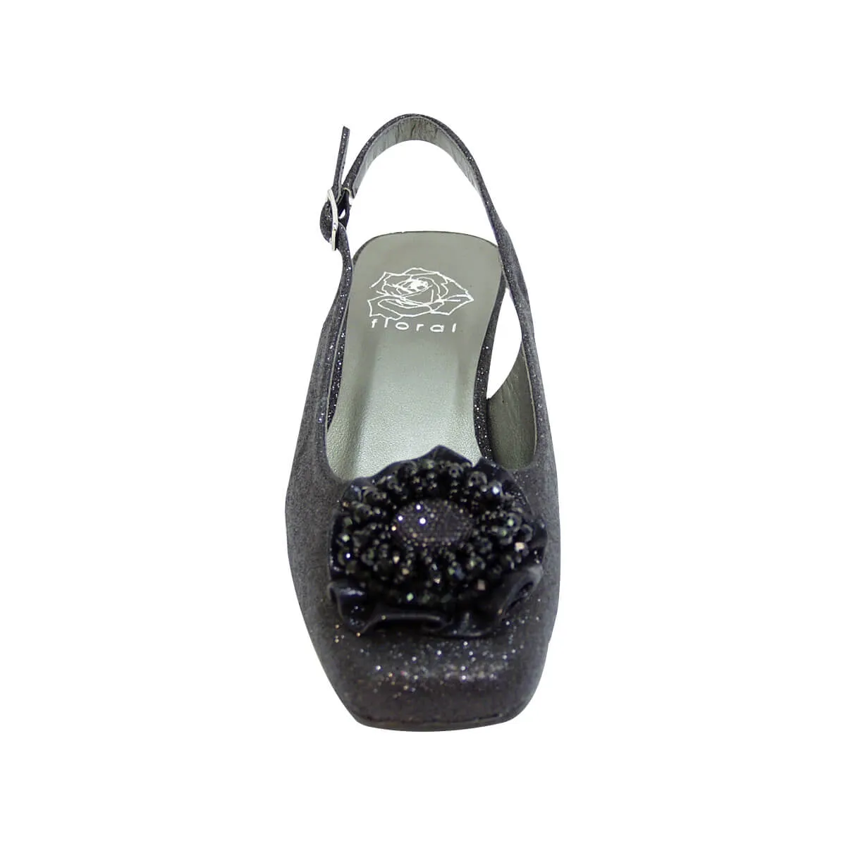 FLORAL Dara Women's Wide Width Square-Toe Slingback Shoes