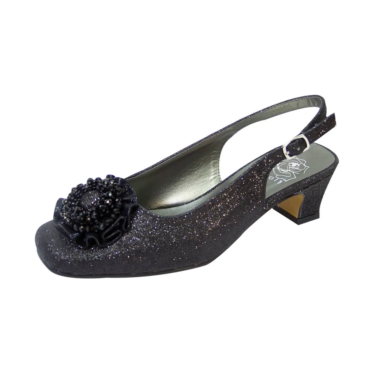 FLORAL Dara Women's Wide Width Square-Toe Slingback Shoes