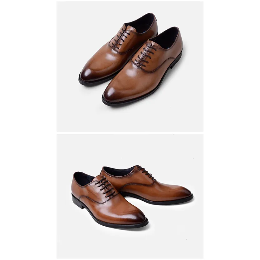 Funki Buys | Shoes | Men's Formal Leather Oxford Shoes