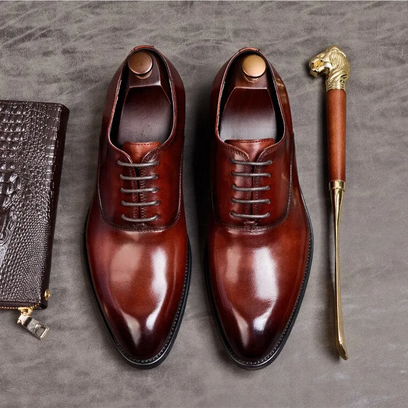 Funki Buys | Shoes | Men's Formal Leather Oxford Shoes