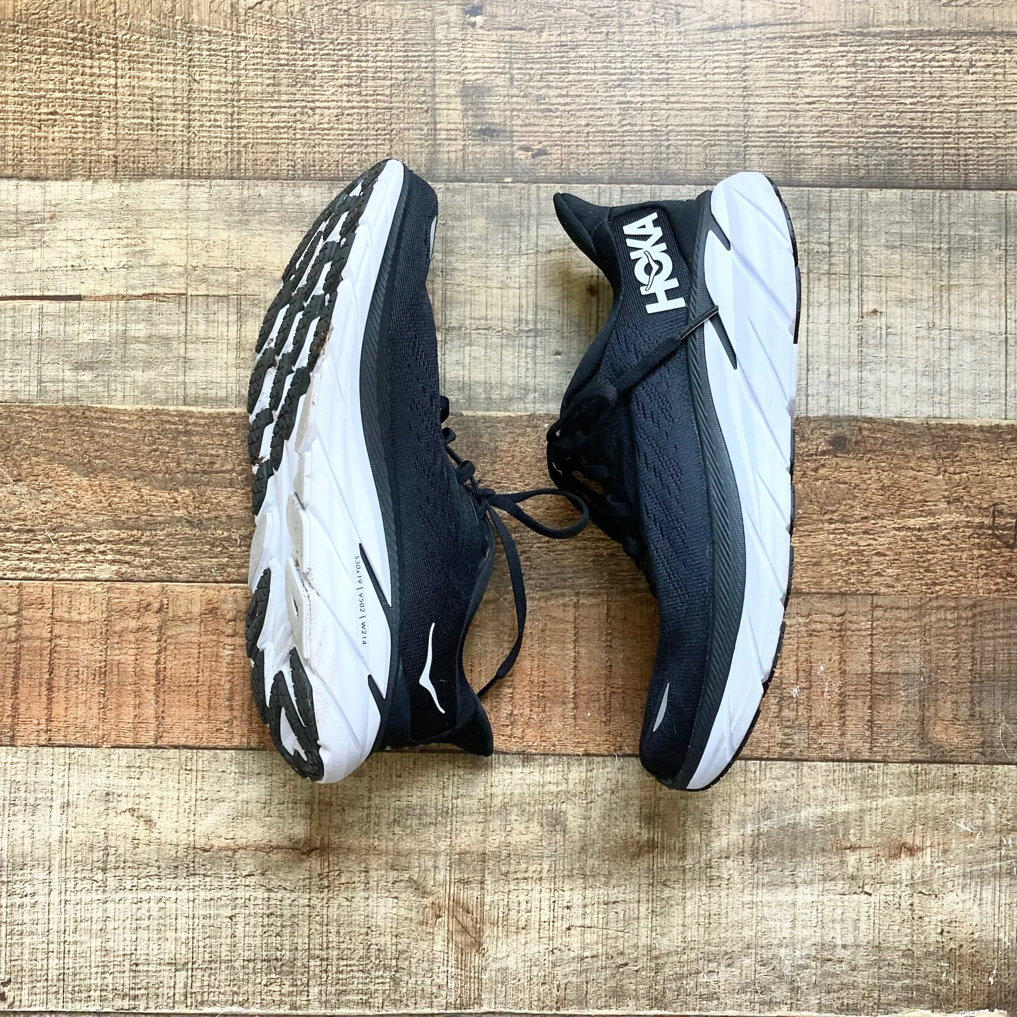 Hoka Black Running Sneakers- Size 7.5