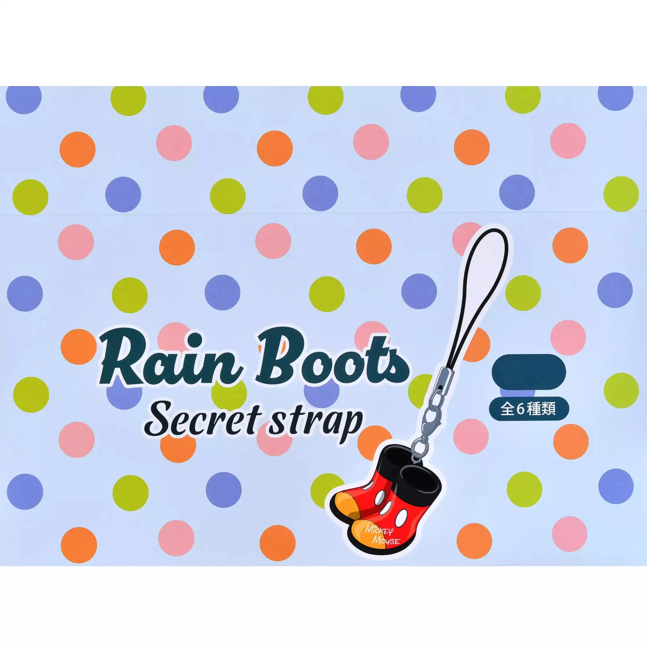 JDS - Disney Character Rain Boots Rain Zakka Secret Strap