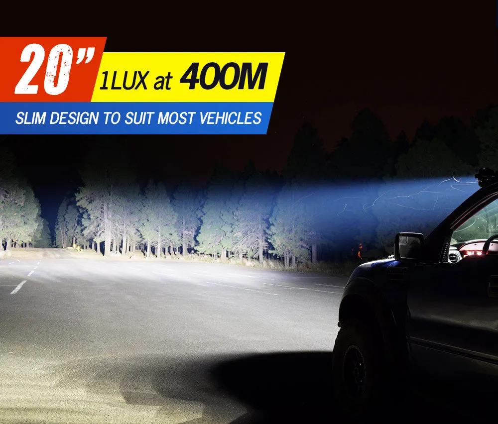Lightfox 20inch Led Light Bar 1 Lux @ 400M IP68 6,990 Lumens