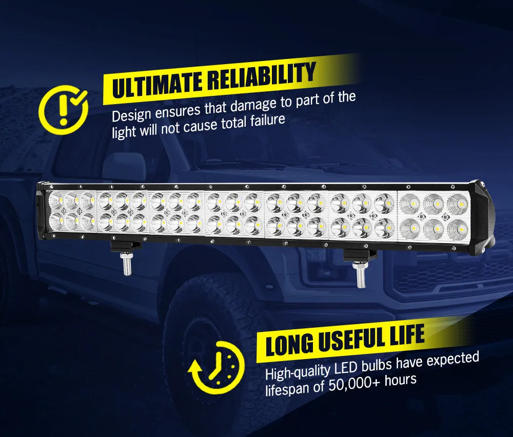 Lightfox 20inch Led Light Bar 1 Lux @ 400M IP68 6,990 Lumens