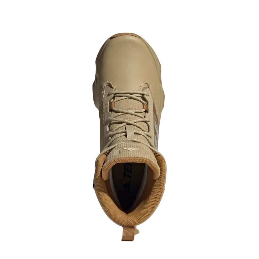 Men's Adidas Terrex Unity Leather Mid Rain Hiking Boots - "Beige Tone"