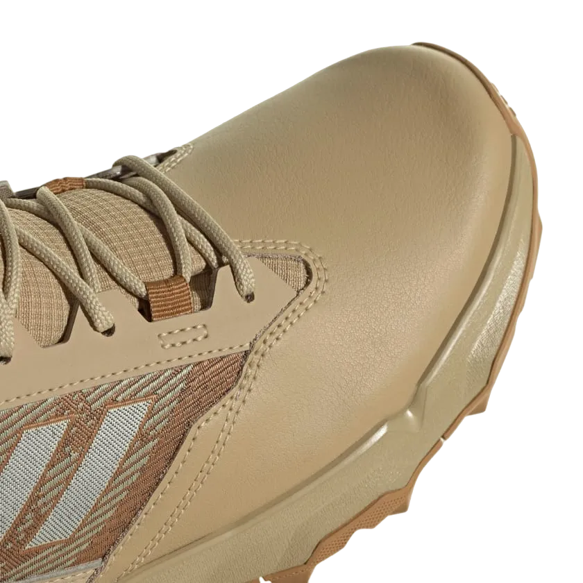 Men's Adidas Terrex Unity Leather Mid Rain Hiking Boots - "Beige Tone"