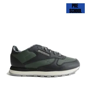 Preschool Reebok Harry Potter Slytherin Classic Leather Shoes - Black/Green