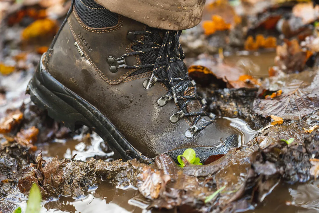 Waterproof durable hunting boots Aigle Fleshside MTD