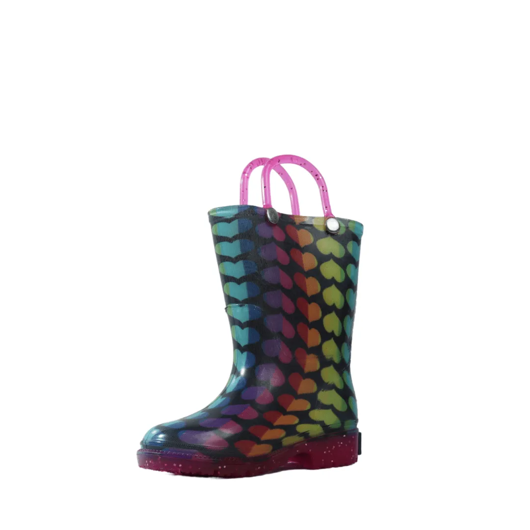 WILDKIN - Rainbow Hearts Rain Boots